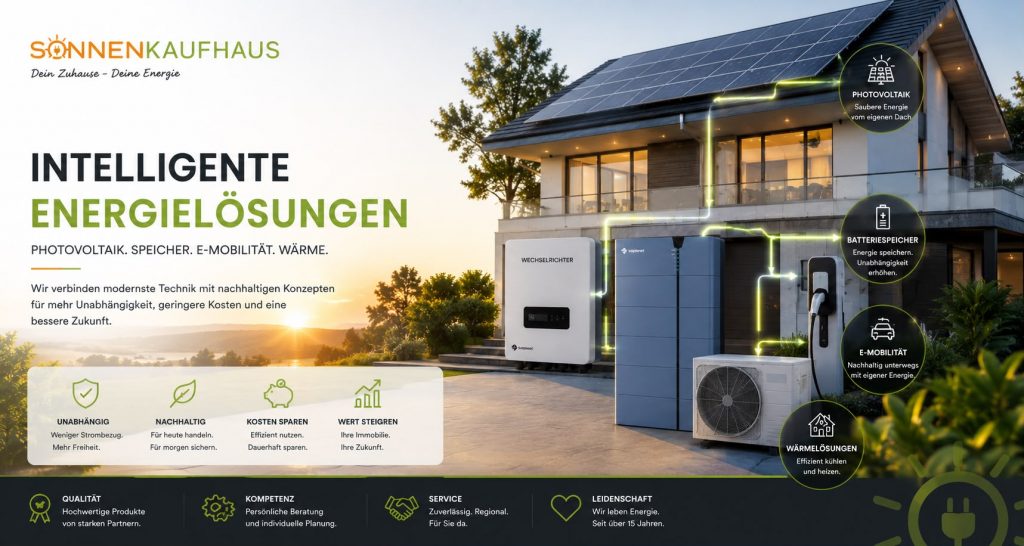 Sonnenkaufhaus intelligente Energielösungen im Photovoltaik Center Freiburg